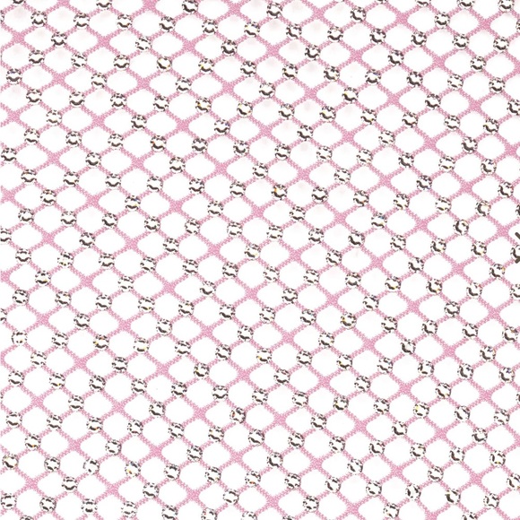 💎💘SWAROVSKI X SKIMS💘💎 STRETCH NET LONG SLEEVE DRESS- BUBBLEGUM, XS - NWT - Picture 4 of 5